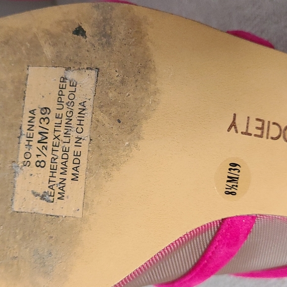 Sole Society Sandals - Size 8.5 - Picture 10 of 13